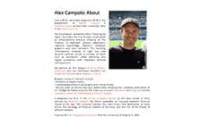 Desktop Screenshot of alexandercampolo.com
