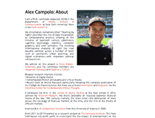Tablet Screenshot of alexandercampolo.com